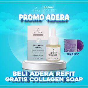 Beli 1 Refit Serum GRATIS 1 Sabun Adera Menyamarkan Bekas Luka dan Mengembalikan Kesehatan Kulit Sudah BPOM