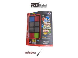 RC-Global Flipslide Game Electronic Magic Rubik Cube Puzzle Electronic Handheld Game | Flip Slide and Match the colors