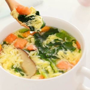 [ Dưỡng chất ] Combo 20 gói Súp ăn liền/súp rong biển đông khô/Viên canh ăn liền/Súp trứng rong biển cà chua nhiều vị siêu tiện lợi