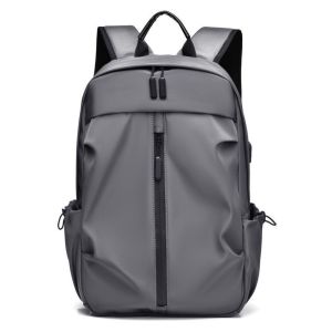 GLASSES VIEW Nylon Versatile Backpack Large Capacity Washable Computer Bag High Quality Grey Black Blue School Student Backpack Men Women