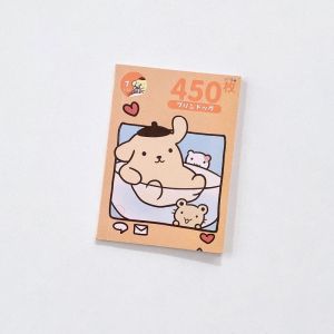 450 Pcs/pack Kawaii Sanrio Decorative Stickers Book Scrapbooking Label Diary Stationery Album Phone Journal Planner Sanrio Mymelody Kuromi Cinnamoroll Birthday Gift