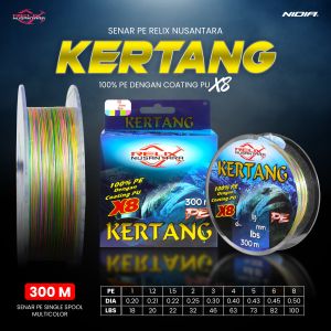 Senar Pancing PE Relix Nusantara KERTANG X8 300m Single Spool