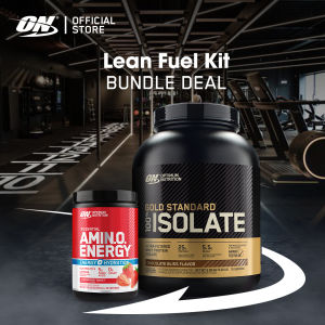 Optimum Nutrition Gold Standard 100% Isolate Protein 5 lbs + Essential Amino Energy with Electrolytes