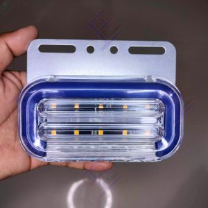 1pc - 12V & 24V Truck Side Marker LED Light for all Truck with Signal Light Clearance Light