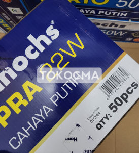 Lampu LED Bohlam Supra Capsul 22w 22watt Hannochs Cahaya Putih 1 DUS 50Pcs