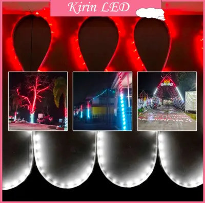 Paket Lampu Strip Selang （Merah Putih）1-30M Lampu Hias LED Agustusan Langsung