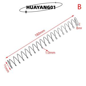 HUAYANG01 [2023 new HOT FASHION] 1.0 mét Đường kính dây vuông phẳng mùa xuân nén mùa xuân