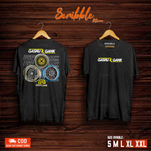 KAOS BAJU TSHIRT RACING GASRUK KGENK VELK MOBIL STANCE PRIA WANITA | BAJU GASRUK GANK LIMITED EDITION
