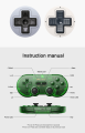 8BitDo SN30 Pro Bluetooth Gamepad Hall Effect Joysticks Wireless Controller for Nintendo Switch 2/Nintendo Switch OLED/Nintendo Switch Lite Steam Deck/Steam PC Windows Android iOS macOS Raspberry Pi Joypad Support USB Cable Connection Game Handle. 
