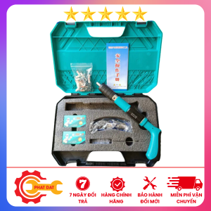 Máy Bắn Ti Ren Trần Mini - Súng Bắn Đinh Trần Betong Thạch Cao Giảm Thanh - Bảo Hành 6 Tháng
