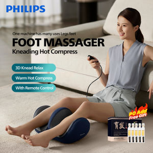 Philips Foot Massage Fully Automatic Kneading Foot Calf Thigh Massager 2 in 1 Kneading and Hot Compress