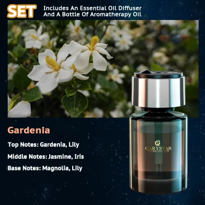 [SG STOCKS] Car Fragrance Car Air Freshener Auto Perfume Diffuser With Formaldehyde Purifier Metal Aromatherapy Cup Diffuser Starry Sky Roof Rechargeable Auto Start/Stop 160ML Large Capacity SupplementCologne Ocean Gardenia Sandalwood Oolong