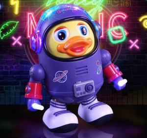 COD Mainan anak Dance Robot Seri Space Astronaut Joget Menari Musik Dan LED Lampu