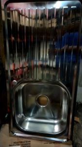 Stainless Steel Kitchen Sink With Board /Sinki Dapur