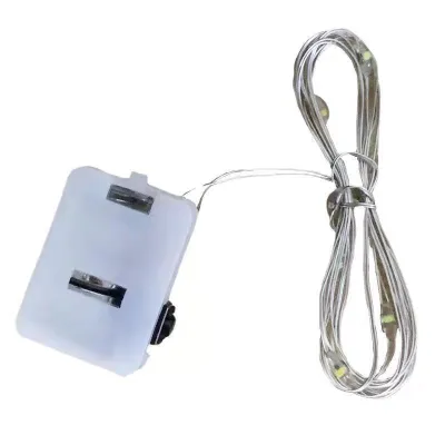 Lampu Kawat Hias 5 Meter Led Warna Warni Rgb Lampu Hias Kelap Kelip FREE BATERAI