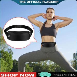 [VICKING6]Lightweight Running Bag Waterproof Waist Belt Bag Large Capacity Sports Waist Pack Breathable for Fishing Travel Running