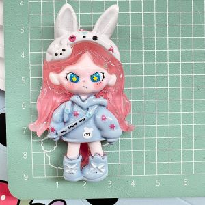 Charm Dạ Quang Lớn 6cm Công Chúa Sanrio Kuromi Kitty Thỏ Dora Bé Gái Búp Bê Móc Khóa Phụ Kiện Decor