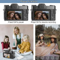 EKLEVA Digital Camera 48MP 4K Camera Vlogging Camera for YouTube 30FPS WIFI 16X Zoom Video Camera Camcorder New Recording Camera. 