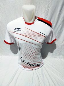 Kaos atasan olahraga lining terbaru / kaos atasan bulutangkis terlaris / baju atasaan volly murah
