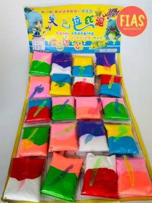 20 Pieces Sword Bouncy Clay