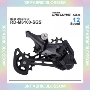 3R DEORE M6100 12 Speed Groupset MTB Mountain Bike SL M6100 R Shifter RD M6100 SGS Rear Derailleur Parts