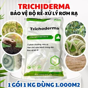 Trichoderma 1kg | Cải Tạo Đất – Kích Rễ – Hỗ Trợ Hạn Chế Nấm Hại – Ủ Phân Nhanh Hoai – Vi Sinh Mật Độ Cao 1×10⁶ CFU