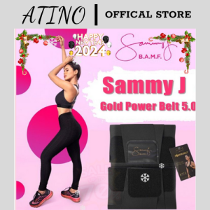 SAMMY J POWER BELT Waist Trainer Body Shaper Weight Loss SAMMY J 5.0 slim belt Back pain remover