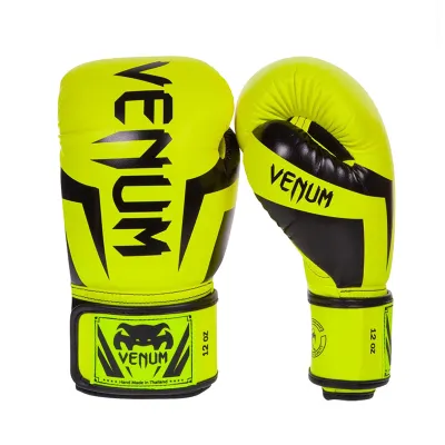 Venum Professional Boxing Gloves 10oz 12oz 14oz 16oz PU Leather Muay Thai Training Gloves Boxing