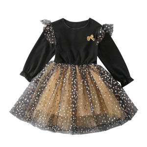 Gaun Baby Girl Hitam Comel! 👶🖤 Rekaan Stylish & Selesa - Warna Hitam Classy untuk Si Manja! 🌟👗