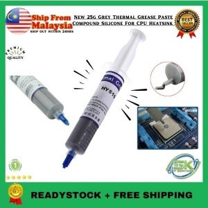New 25g Grey Thermal Grease Paste Compound Silicone For CPU Heatsink