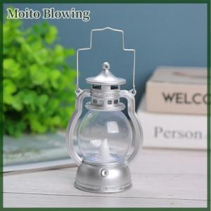Moito Retro Oil Lamp Halloween Decorative Led Small Lantern Home Party