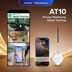 Airbot AT10 | Tracker GPS Key Pet Tracker Sound Alert Bluetooth Smart Tag Smart Locator AntiLost Earbud Luggage MFi Phone Fi