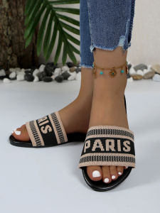 Free Shipping New Summer Plus-Size Open-Toe Sandals Fashionable And Casual With Soft Soles And A Simple Design Perfect For Pairing With Any Outfit
