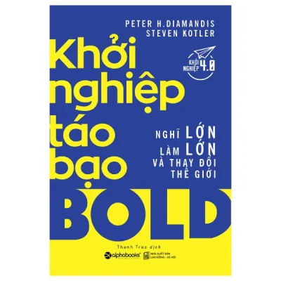 Sách - Khởi Nghiệp Táo Bạo