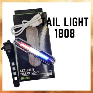 LED TAIL LIGHT 1808 RECHARGEABLE