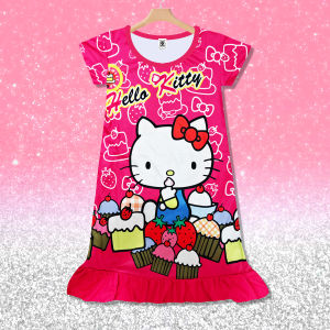 MONKEY KING Girls Skirt Children Kids Long Dress Cartoon Palda ng mga Babae QGA003