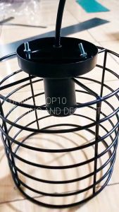 LAMPU HIAS PLAFON MINIMALIS TIPE SANGKAR BULAT 1 SET LAMPU CAFE LAMPU LANGIT LANGIT