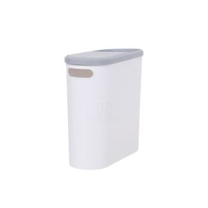🇸🇬 Ready Stock Slim Corner Trash Bin with Lid – Space Saving Waterproof Large Capacity Built-in Storage