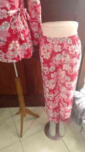Des set sakura panjang impor fashionable model kekinian fashionable