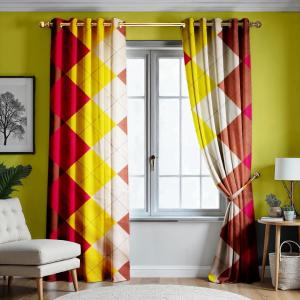 Eiyogen - Gorden/hordeng jedela gorden minimalis FREE hook&tali size L120cm x T100cm gordeng hordeng kordeng