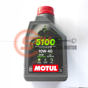 Oli Motor Sport Motul 5100 Ester Technosynthese 1L 10w40 15w50 R15 CBR Byson