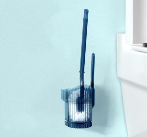Durable Strong Bristle Modern Toilet Scrubber Brush (BR013)