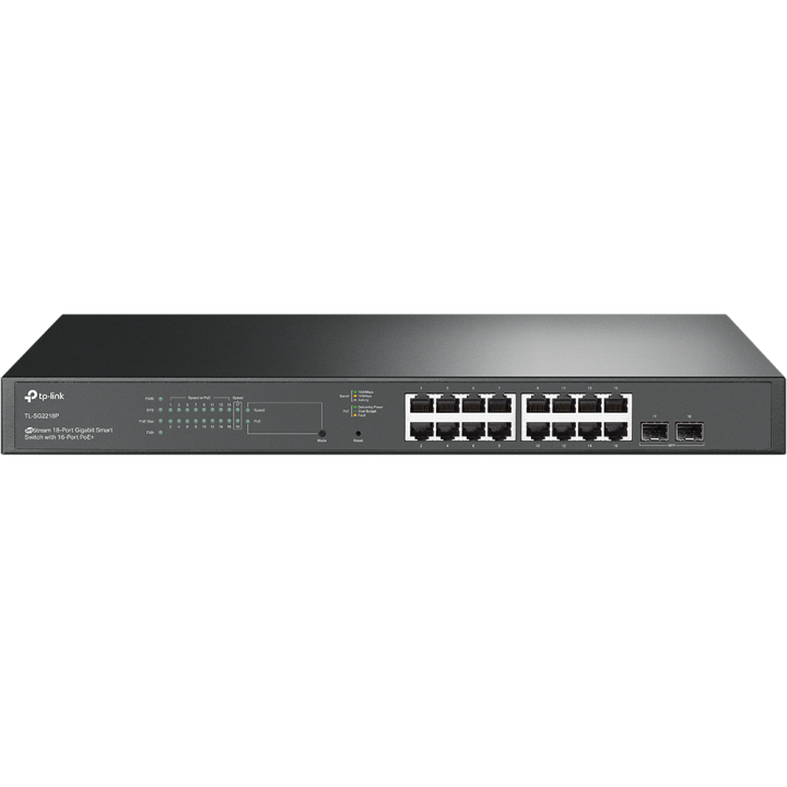 TP-Link SG2218P | JetStream 18-Port | Gigabit Smart Switch with 16-Port ...
