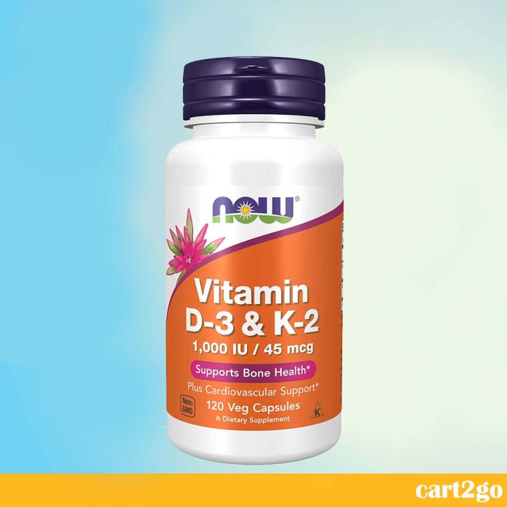 now-foods-vitamin-d3-k2-120-veg-capsules-1000iu-45mcg-keto-nongmo