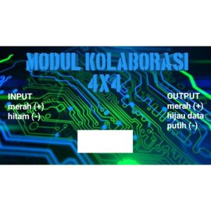 MODUL STROBO KOLABORASI 3 LAYER BISA TEXT