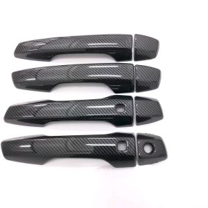 Vemart mitsubishi xpander car door handle cover carbon fiber accessories expander