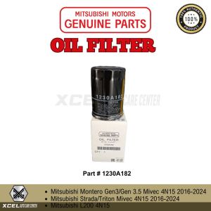 MITSUBISHI MONTERO/STRADA (GEN 3/GEN 3.5 2016 - 2024 4N15)ORIGINAL OIL FILTER - MITSUBISHI MOTORS GENUINE PARTS 1230A182