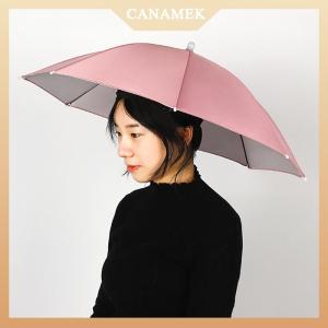 [CANAMEK] Portable Rain Hat Outdoor Folding Umbrella Fishing Sun Shade Anti-UV Camping Fishing Headwear Cap Beach Head Hats Accessory
