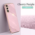 Samsung A56 5G 2025 Case For Samsung Galaxy A36 A16 A26 A56 5G SamsungA36 A 36 TPU Phone Casing Back Cover Shockproof Bumper Luxury Plating Straight Edge Soft Flexible All Include. 