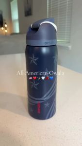 [100% Ori Ready Stock COD] Owala × Soccer FreeSip 24oz/32oz 304 Stainless Steel Water Bottle Sports Collaboration Edition Spill-Proof BPA-Free Ready to Ship